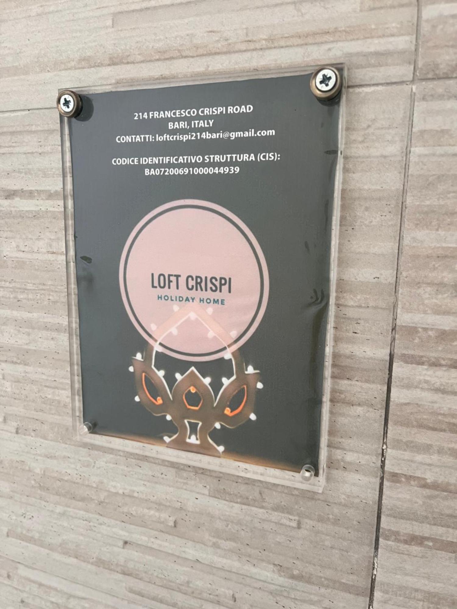 Loft Crispi Βίλα Μπάρι Εξωτερικό φωτογραφία